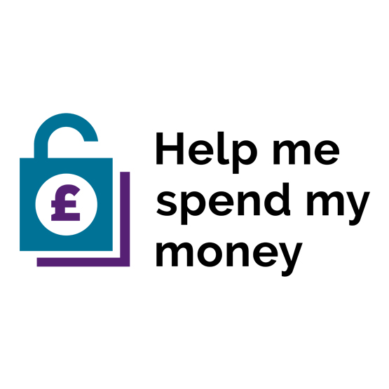 the Help Me Spend My Money campaign logo