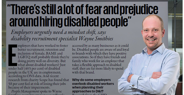 Purple Talks Disability Employment in People Management Magazine