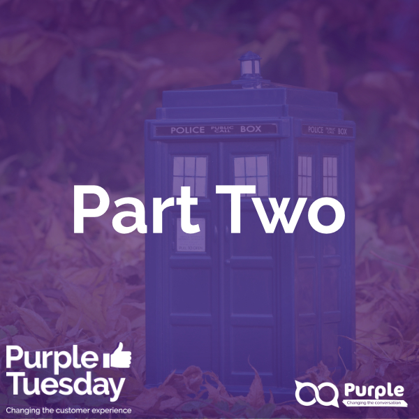Purple Tardis – Part Two